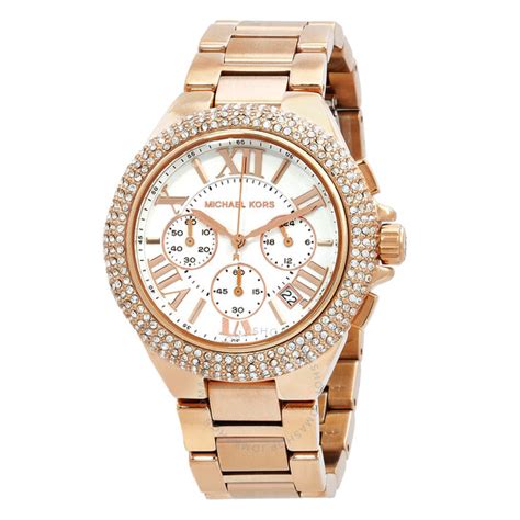 michael kors camille two tone watch|mk6995.